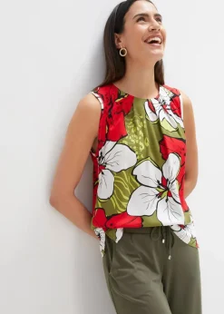 Damen bonprix Bekleidung·Jacken & Mäntel|Blusen & Tuniken|Viskose Blusentop