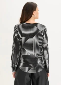 Viskose Langarmshirt Damen Shirts & Tops