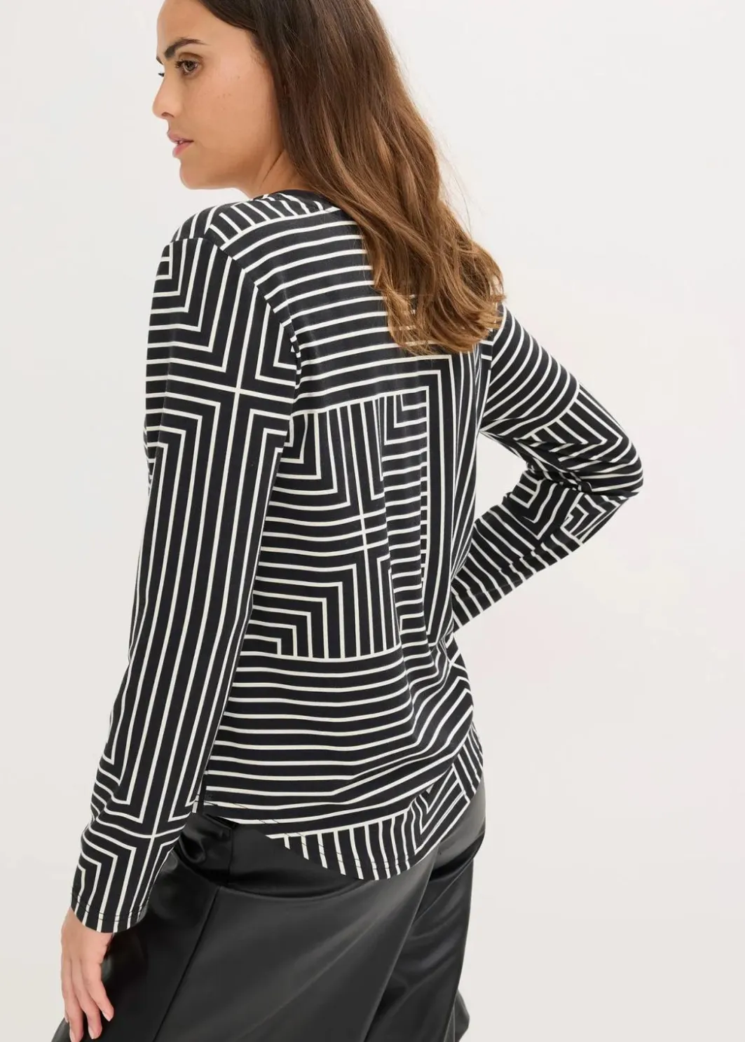 Viskose Langarmshirt Damen Shirts & Tops