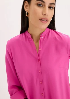 Damen bonprix Blusen & Tuniken|Nachhaltigere Materialien|Viskose Longbluse