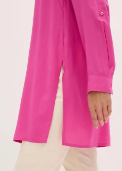 Damen bonprix Blusen & Tuniken|Nachhaltigere Materialien|Viskose Longbluse