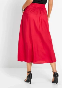 Damen bonprix Röcke|Bekleidung·Sportbekleidung|Viskose Maxirock