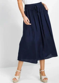 Discount Viskose Maxirock Damen Röcke|Bekleidung·Sportbekleidung