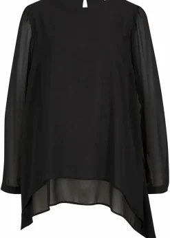Clearance Vokuhila Long-Tunika Damen Bekleidung·Jacken & Mäntel|Blusen & Tuniken