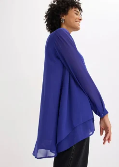 Damen bonprix Blusen & Tuniken|Bekleidung·Jacken & Mäntel|Vokuhila Long-Tunika