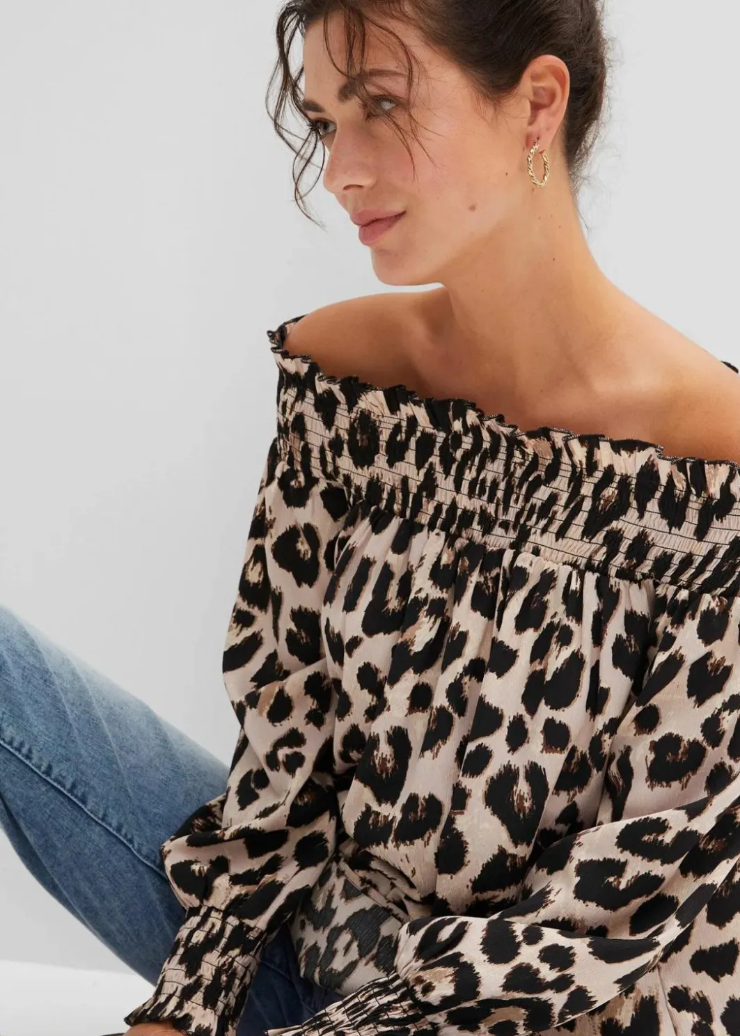 Damen bonprix Bekleidung·Jacken & Mäntel|Blusen & Tuniken|Vokuhila-Bluse