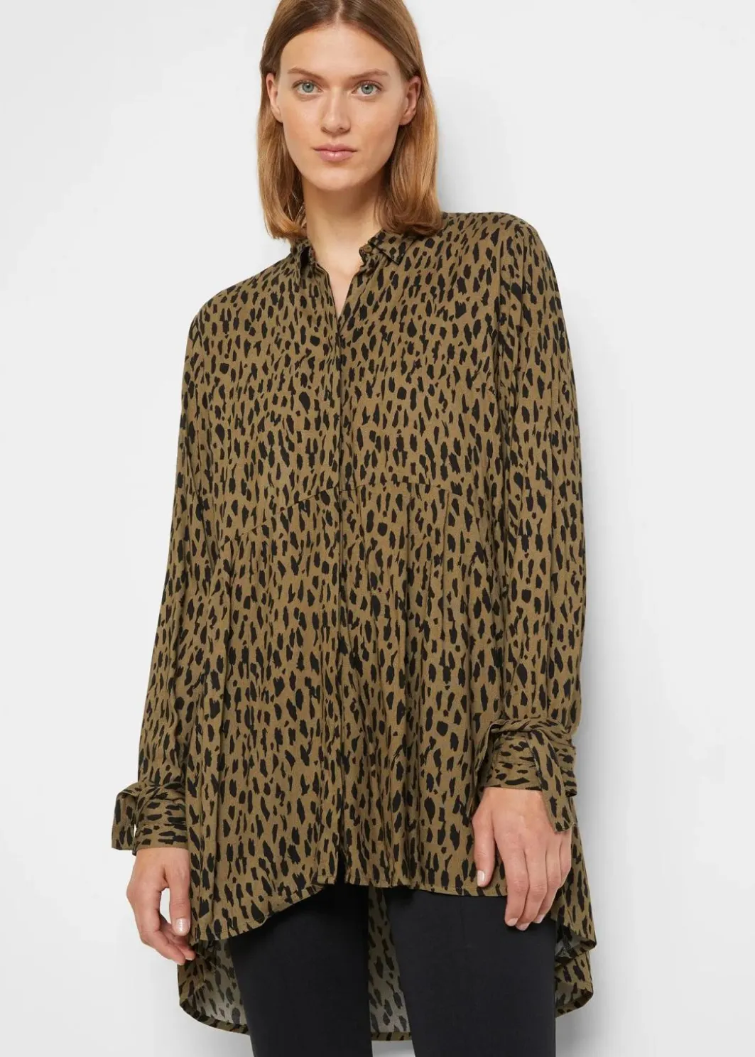 Damen bonprix Bekleidung·Jacken & Mäntel|Blusen & Tuniken|Vokuhila-Bluse aus reiner Viskose