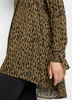 Damen bonprix Bekleidung·Jacken & Mäntel|Blusen & Tuniken|Vokuhila-Bluse aus reiner Viskose