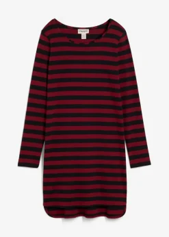 Damen bonprix Bekleidung·Röcke|Basics|Vokuhila-Kleid aus schwerer reiner Baumwolle