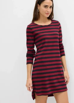 Damen bonprix Bekleidung·Röcke|Basics|Vokuhila-Kleid aus schwerer reiner Baumwolle