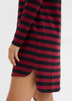 Damen bonprix Bekleidung·Röcke|Basics|Vokuhila-Kleid aus schwerer reiner Baumwolle