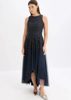 Discount Vokuhila-Kleid mit Pailettenstickerei Damen Bekleidung·Pullover & Strickjacken|Festliche Mode
