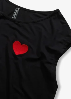 Discount Vokuhila-Shirt aus fließendem Viskosemix Damen Shirts & Tops|Nachhaltigere Materialien