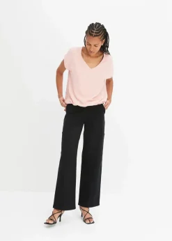 New Vokuhila-Top Damen Shirts & Tops