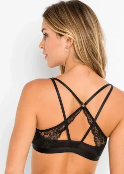 New Vorderverschluss Schalen BH mit Racerback Damen Bhs|Dessous