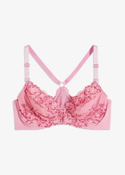 Vorderverschluss-BH aus zarter Spitze Damen Wäsche·Dessous|Wäsche·Große Cups D-H