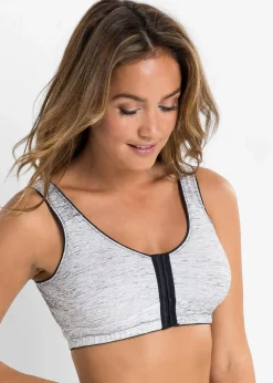 Damen bonprix Große Cups D-H|Nachhaltigere Materialien|Vorderverschluss-BH ohne Bügel mit Bio-Baumwolle (2er-Pack)