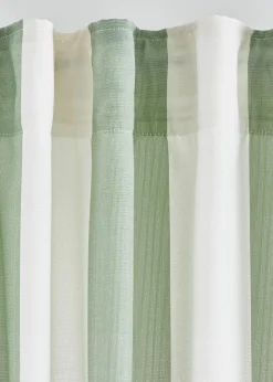 bonprix Vorhänge|Vorhang mit Streifen und recyceltem Polyester (1er Pack)