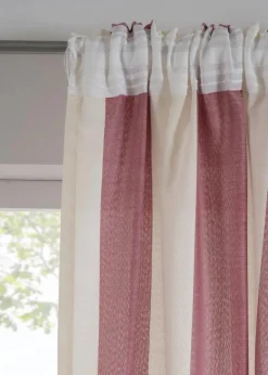 Hot Vorhang mit Streifen und recyceltem Polyester (1er Pack) Vorhänge