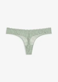 Online V-String mit floraler Spitze Damen Wäsche·Dessous|Wäsche·Höschen