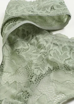Online V-String mit floraler Spitze Damen Wäsche·Dessous|Wäsche·Höschen