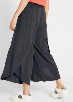 Damen bonprix Nachhaltigere Materialien|Hosen|Wadenlange Culotte aus nachhaltiger Viskose