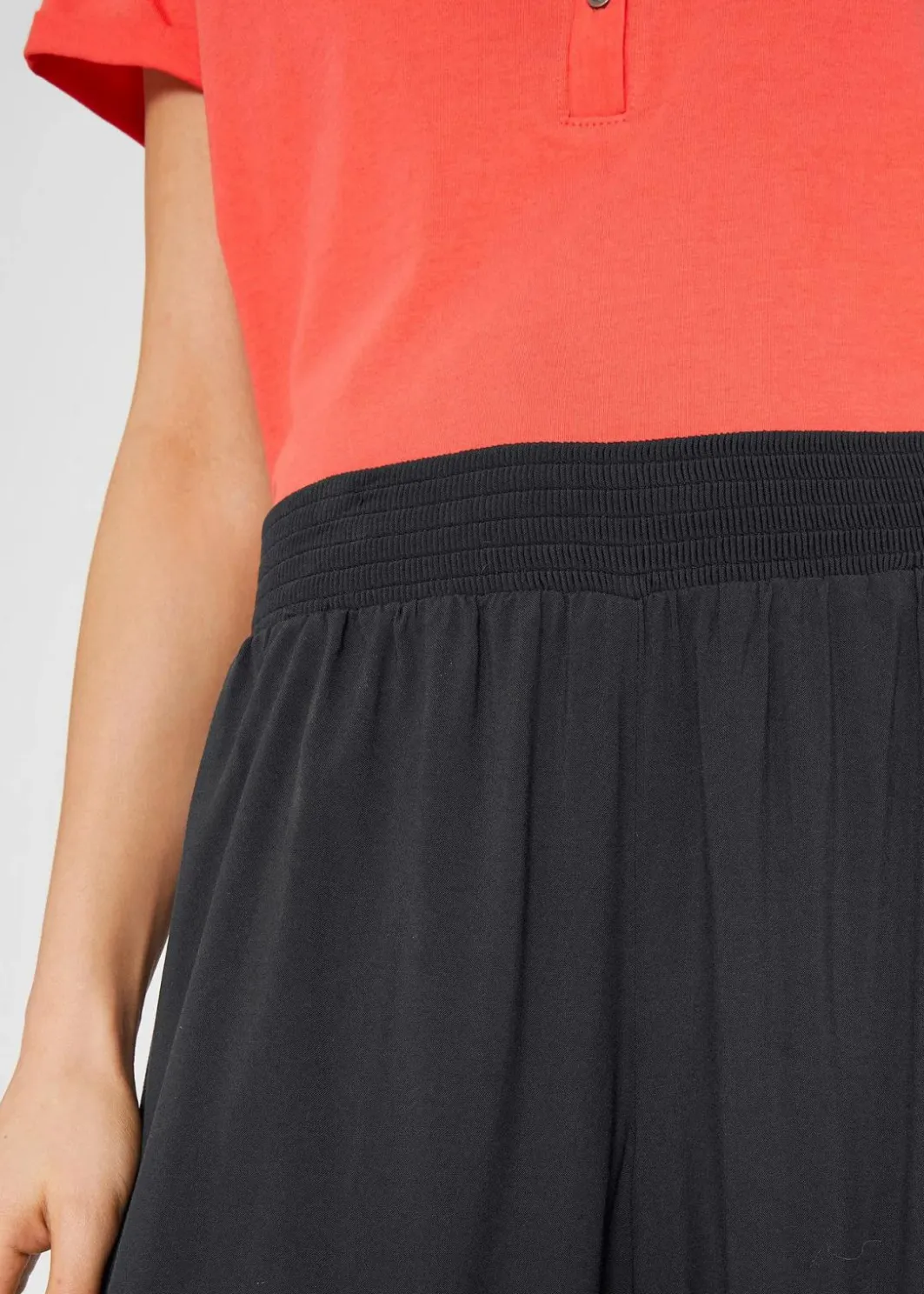 Damen bonprix Nachhaltigere Materialien|Hosen|Wadenlange Culotte aus nachhaltiger Viskose