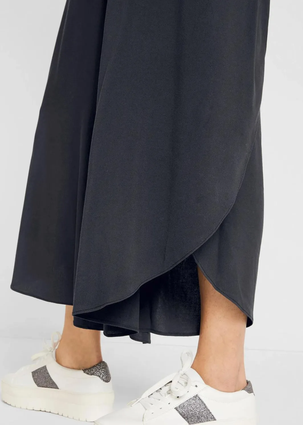 Damen bonprix Nachhaltigere Materialien|Hosen|Wadenlange Culotte aus nachhaltiger Viskose