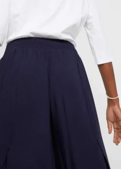 Damen bonprix Nachhaltigere Materialien|Hosen|Wadenlange Culotte aus nachhaltiger Viskose