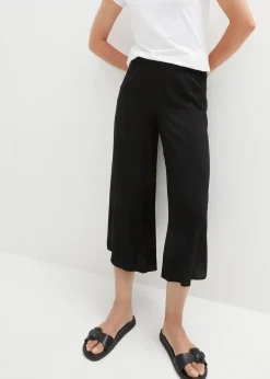 Online Wadenlange Culotte aus nachhaltiger Viskose Damen Bekleidung·Kleider|Hosen