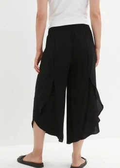 Online Wadenlange Culotte aus nachhaltiger Viskose Damen Bekleidung·Kleider|Hosen