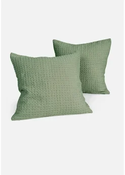 bonprix Kissen & Tagesdecken|Kissenbezüge|Waffelpique Kissenbezug (2er Pack)