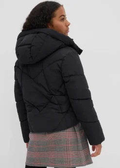 Kinder bonprix Mädchen 9-16 Jahre·Jacken & Outdoor|warm gefütterte Puffer-Jacke mit Kapuze
