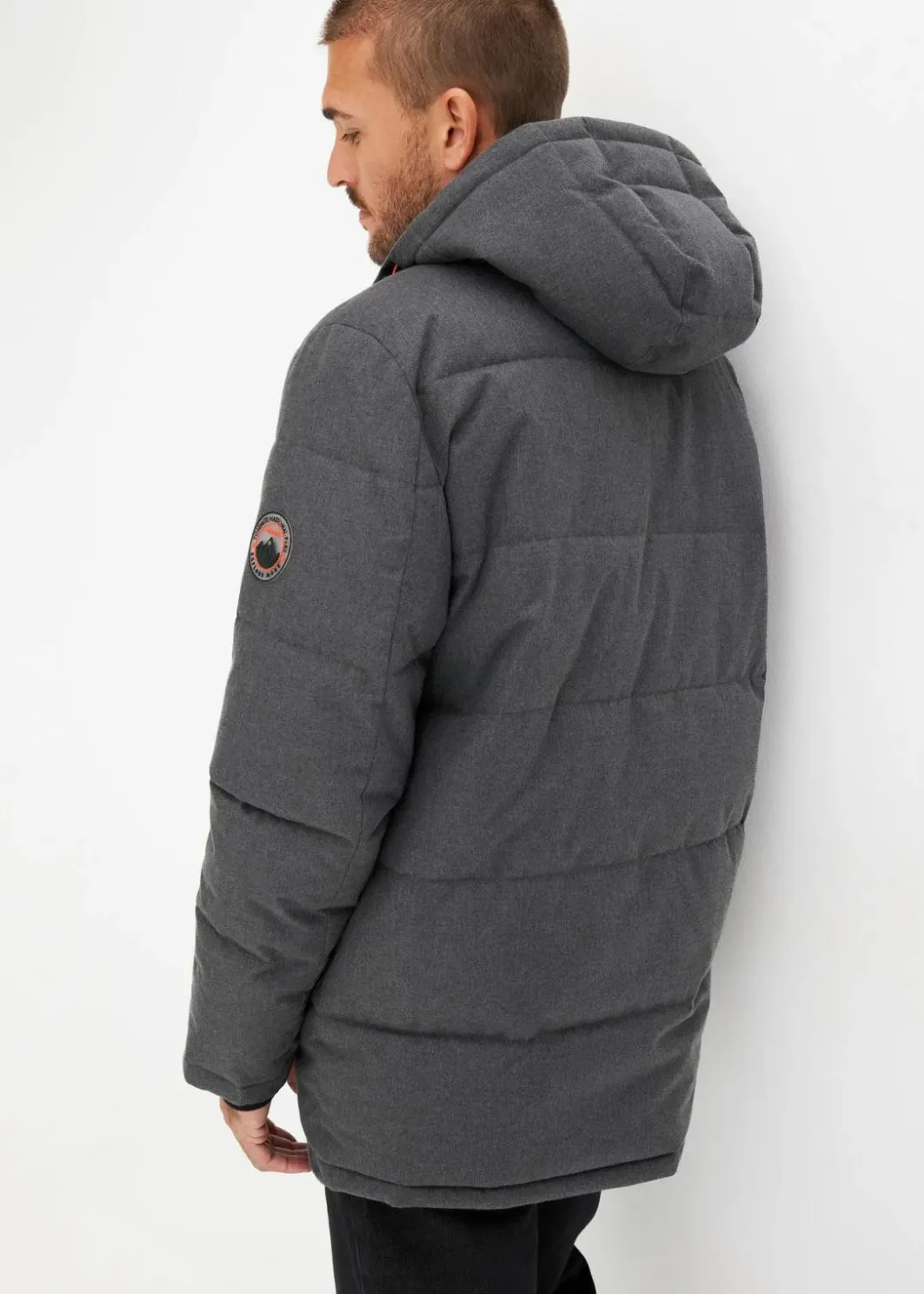 Herren bonprix Jacken & Mäntel|Outdoorbekleidung|warm gefütterte Stepp-Funktionsjacke, wasserabweisend