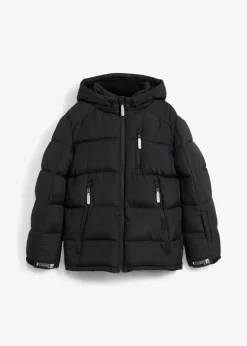 Kinder bonprix Jungen 9-16 Jahre·Jacken & Outdoor|Jungen 9-16 Jahre·Bademode|warm gefütterte Winter-Steppjacke mit Kapuze