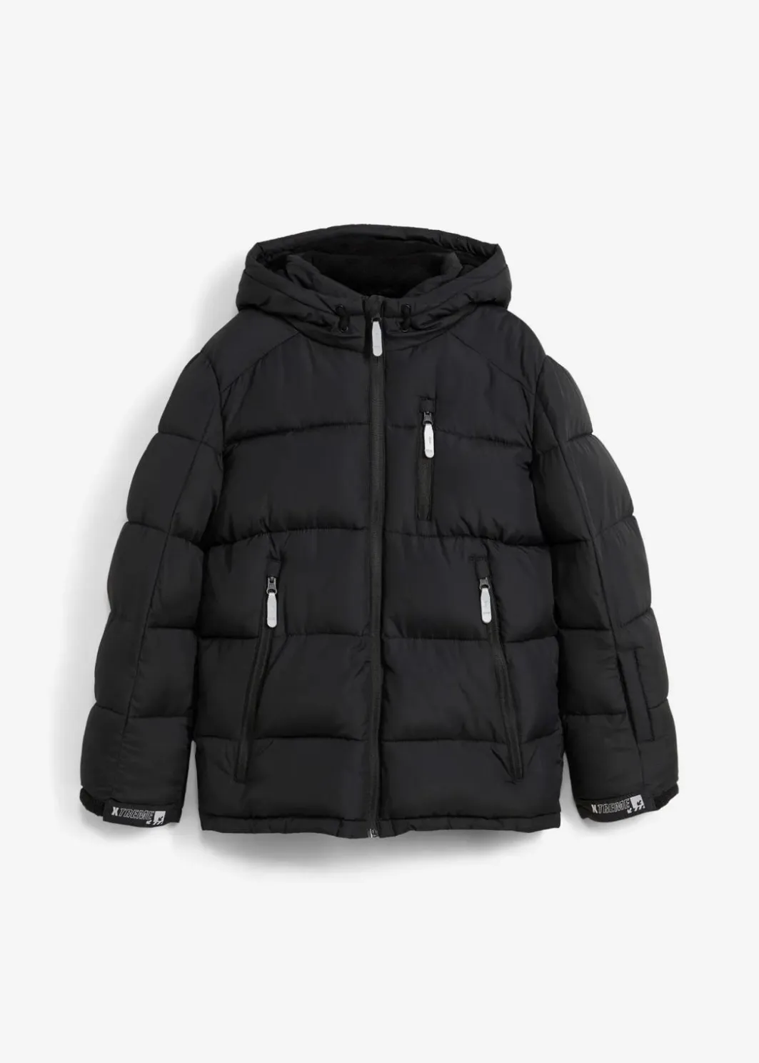 Kinder bonprix Jungen 9-16 Jahre·Jacken & Outdoor|Jungen 9-16 Jahre·Bademode|warm gefütterte Winter-Steppjacke mit Kapuze