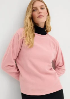 Damen bonprix Shirts & Tops|Sportbekleidung|Warmes Fleece-Thermoshirt