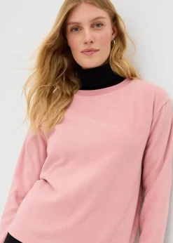 Damen bonprix Shirts & Tops|Sportbekleidung|Warmes Fleece-Thermoshirt