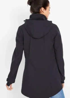 Damen bonprix Bekleidung·Hosen|Jacken & Mäntel|wasserabweisende Duffle-Jacke aus Softshell