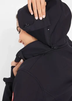 Damen bonprix Bekleidung·Hosen|Jacken & Mäntel|wasserabweisende Duffle-Jacke aus Softshell