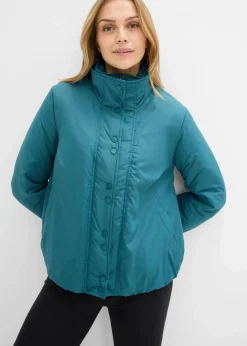 Damen bonprix Jacken & Mäntel|Bekleidung·Hosen|Wasserabweisende Funktions-Jacke, 2in1 Optik