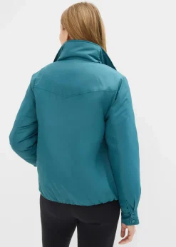 Damen bonprix Jacken & Mäntel|Bekleidung·Hosen|Wasserabweisende Funktions-Jacke, 2in1 Optik