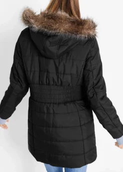 Clearance wasserabweisende Funktions-Longjacke in 2-in-1-Optik, gesteppt Damen Bekleidung·Hosen|Jacken & Mäntel