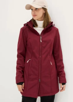 Best wasserabweisende Funktions-Softshell-Longjacke, Kuschelfleece Damen Jacken & Mäntel|Bekleidung·Hosen