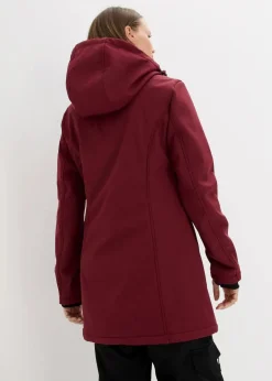 Best wasserabweisende Funktions-Softshell-Longjacke, Kuschelfleece Damen Jacken & Mäntel|Bekleidung·Hosen