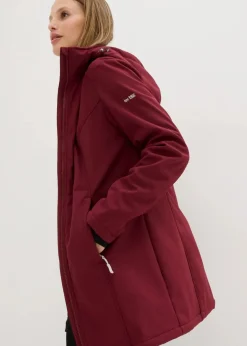 Best wasserabweisende Funktions-Softshell-Longjacke, Kuschelfleece Damen Jacken & Mäntel|Bekleidung·Hosen