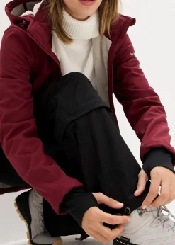 Best wasserabweisende Funktions-Softshell-Longjacke, Kuschelfleece Damen Jacken & Mäntel|Bekleidung·Hosen