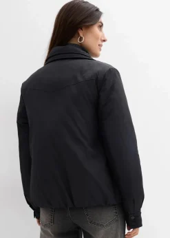 Damen bonprix Bekleidung·Hosen|Jacken & Mäntel|Wasserabweisende Funktions-Jacke, 2in1 Optik