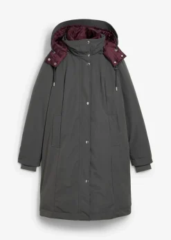 Damen bonprix Bekleidung·Hosen|Jacken & Mäntel|Wasserabweisende Outdoorjacke, 2in1-Optik