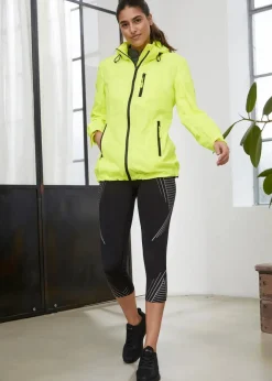 Damen bonprix Bekleidung·Jumpsuits|Bekleidung·Sweat|wasserabweisende, reflektierende Funktions-Jacke